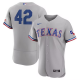 Men's Texas Rangers #42 Nike 2023 Jackie Robinson Day Gray Flex Base Jersey