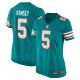 Women's Miami Dolphins Jalen Ramsey Nike Aqua Alternate Game Jersey