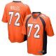 Men's Denver Broncos Garett Bolles Nike Orange Game Jersey