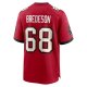 Men's Tampa Bay Buccaneers Ben Bredeson Nike  Red  Game Jersey