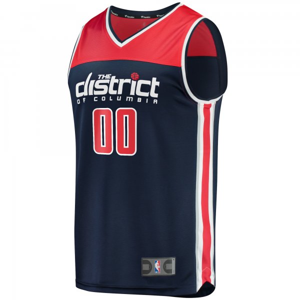 Youth Washington Wizards Fanatics Navy Custom Fast Break Replica Jersey - Statement Edition