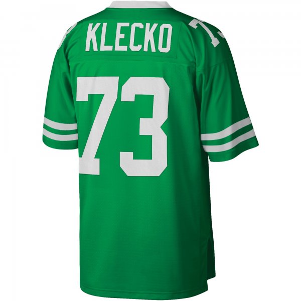 Men's New York Jets Joe Klecko Mitchell & Ness Kelly Green Legacy Replica Jersey