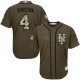 New York Mets #4 Lenny Dykstra Green Salute to Service Stitched MLB Jersey