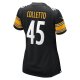 Women's Pittsburgh Steelers Jack Colletto Nike  Black  Game Jersey