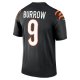 Men's Cincinnati Bengals Joe Burrow Nike Black Legend Jersey