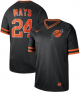 San Francisco Giants #24 Willie Mays Black Cooperstown Collection Stitched MLB jerseys