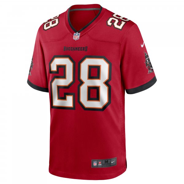 Men's Tampa Bay Buccaneers Leonard Fournette Nike Red Game Jersey