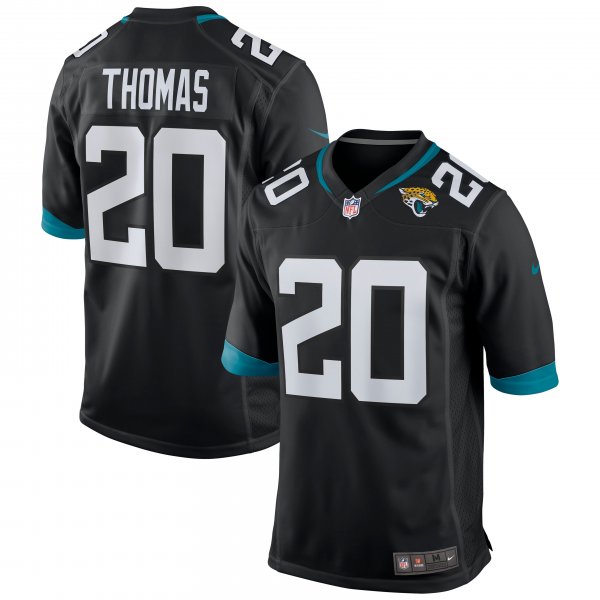 Men's Jacksonville Jaguars Daniel Thomas Nike Black Game Jersey