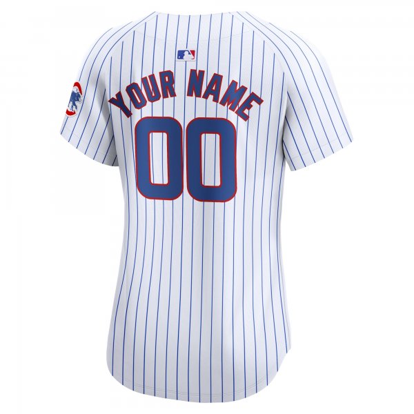 Women's Chicago Cubs Nike White Home Limited Custom Jersey