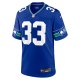 Men's Seattle Seahawks Jamal Adams Nike Royal Throwback Player Game Jersey