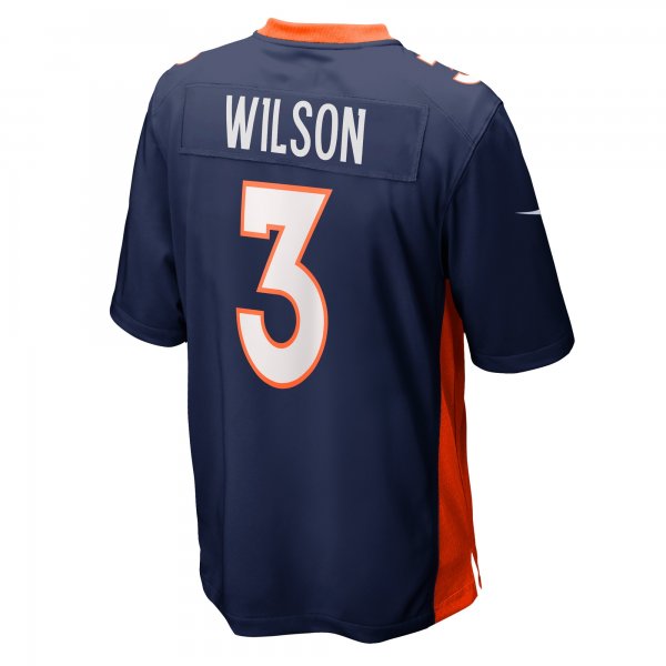 Men's Denver Broncos Russell Wilson Nike Navy Alternate Game Jersey