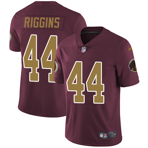 Men's Nike Washington Redskins #44 John Riggins Burgundy Red Alternate Stitched NFL Vapor Untouchable Limited Jersey