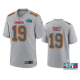 Men's Kansas City Chiefs Kadarius Toney Gray Super Bowl LVII Atmosphere Jersey