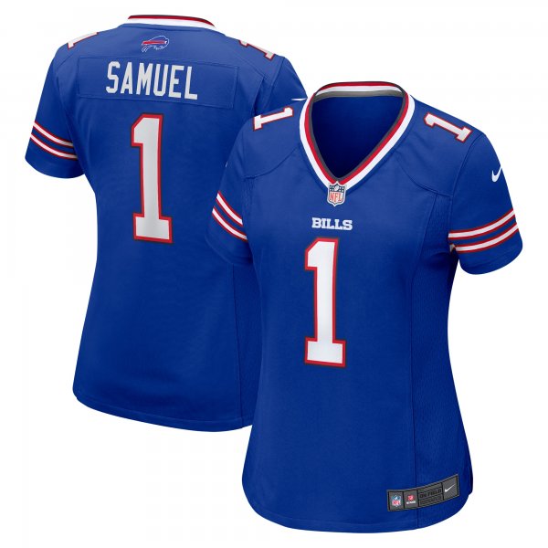 Women's Buffalo Bills Curtis Samuel Nike  Royal  Game Jersey