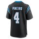 Men's Carolina Panthers Eddy Pineiro Nike Black Team Game Jersey