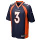 Men's Denver Broncos Russell Wilson Nike Navy Alternate Game Jersey