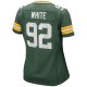 Women's Green Bay Packers Reggie White Nike Green Game Retired Player Jersey