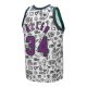 Men's Milwaukee Bucks Ray Allen Mitchell & Ness White 2000/01 Swingman Jersey