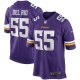 Men's Minnesota Vikings Jack Del Rio Nike Purple Game Retired Player Jersey