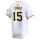 Men's Pittsburgh Pirates Oneil Cruz Nike White Home Limited Player Jersey