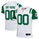 Youth New York Jets White Classic custom Jersey