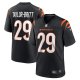 Men's Cincinnati Bengals Cam Taylor-Britt Nike Black Game Player Jersey