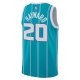 Unisex Charlotte Hornets Gordon Hayward Jordan Brand Teal Swingman Jersey - Icon Edition