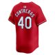 Men's St. Louis Cardinals Willson Contreras Nike Red 2024 City Connect Limited Player Jersey