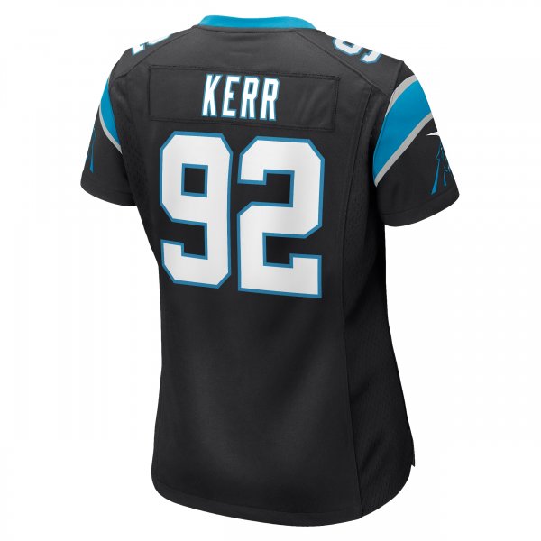 Women's Carolina Panthers Zach Kerr Nike Black Game Jersey