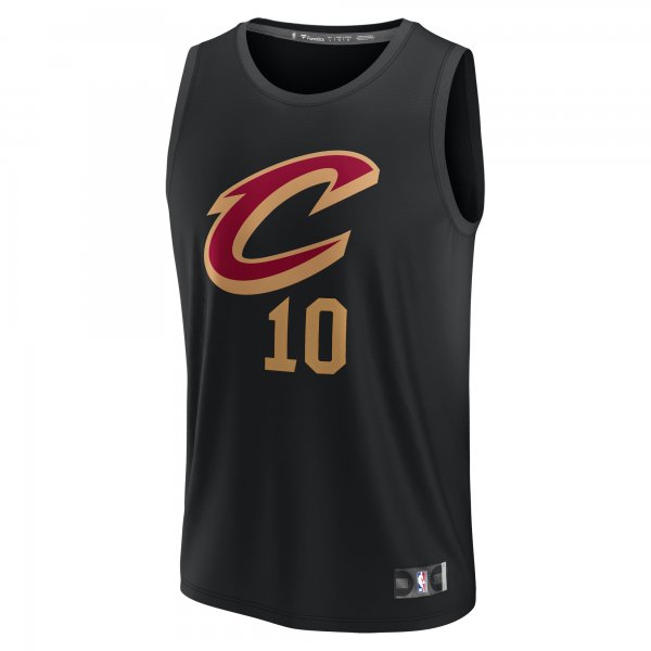 Men's Cleveland Cavaliers Darius Garland Fanatics Black Fast Break Replica Player Jersey - Statement Edition