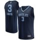 Men's Memphis Grizzlies Jake LaRavia Fanatics Navy Fast Break Replica Player Jersey - Icon Edition