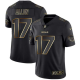 Men's Nike Buffalo Bills #17 Josh Allen Black Gold Vapor Untouchable Limited NFL Jersey