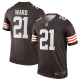 Men's Cleveland Browns #21 Denzel Ward Nike Brown Player Legend Jersey