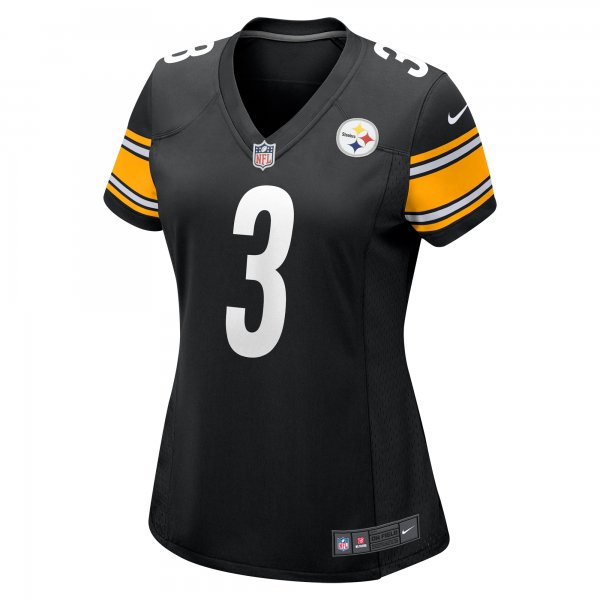 Women's Pittsburgh Steelers Russell Wilson Nike Black  Game Jersey