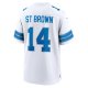 Men's Detroit Lions Amon-Ra St. Brown Nike White Game Jersey