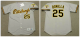 Men's Pittsburgh Pirates #25 Bobby Bonilla Gray MLB 1990 Majestic Throwback Cool Base Jersey