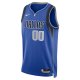 Unisex Dallas Mavericks Nike Blue Swingman Custom Jersey - Icon Edition