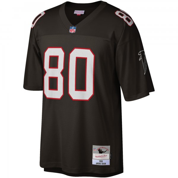 Men's Atlanta Falcons Andre Rison Mitchell & Ness Black Legacy Replica Jersey