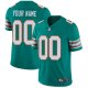 Youth Nike Miami Dolphins Customized Aqua Green Alternate Vapor Untouchable Custom Limited NFL Jersey