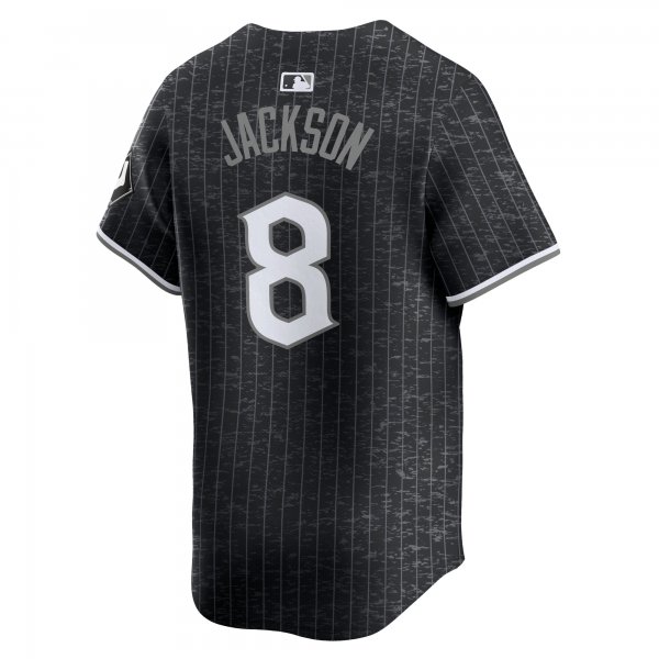 Men's Chicago White Sox Bo Jackson Nike Black City Connect Retired Player Jersey