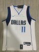 Men's #11 Kyrie Irving Dallas Mavericks White City Edition Jersey