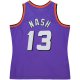 Men's Phoenix Suns Steve Nash Mitchell & Ness Purple Hardwood Classics 1996/97 Tropical Swingman Jersey