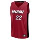 Men's Miami Heat Jimmy Butler Fanatics Red Fast Break Replica Player Jersey - Statement Edition