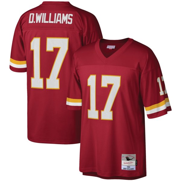 Men's Washington Football Team Doug Williams Mitchell & Ness Burgundy Legacy Replica Jersey