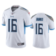 Men's Tennessee Titans Treylon Burks White 2022 NFL New Draft Vapor Limited Jersey