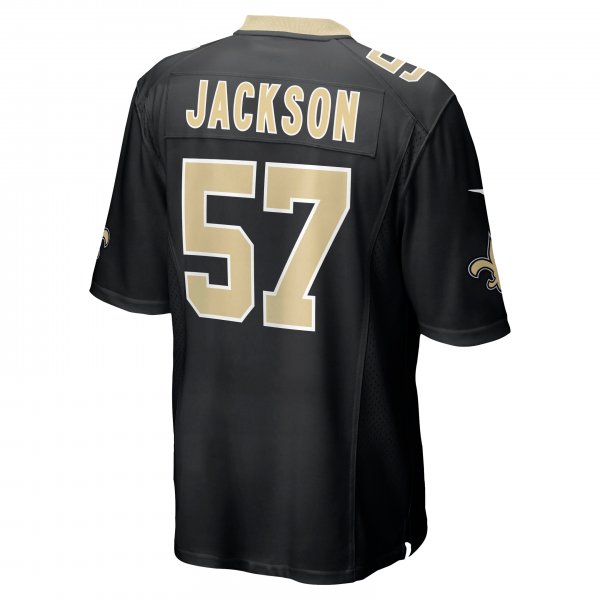 Men's New Orleans Saints Rickey Jackson Nike Black Retired Player Jersey