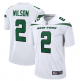 Men's Nike New York Jets #2 Zach Wilson White 2021 NFL Draft First Round Pick Game Jersey