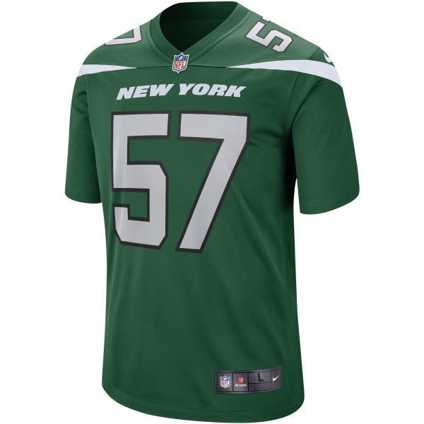 Men's New York Jets C.J. Mosley Nike Gotham Green Game Player Jersey