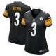 Women's Pittsburgh Steelers Russell Wilson Nike Black  Game Jersey