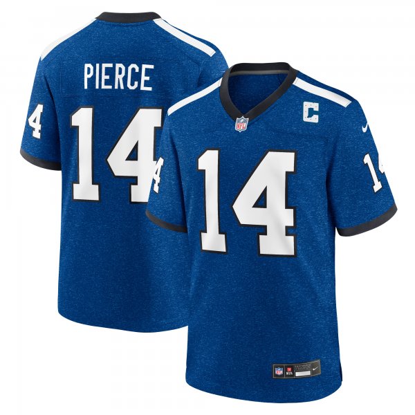 Men's Indianapolis Colts Alec Pierce Nike Royal Indiana Nights Alternate Game Jersey